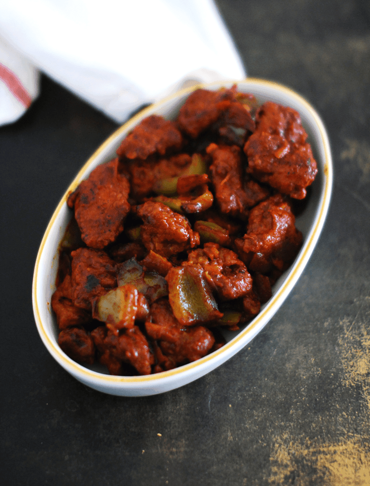 easy chilli chicken recipe with step by step pictures chilli chicken