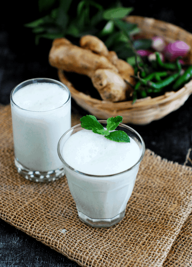 Spiced Buttermilk Sambaram Mariasmenu
