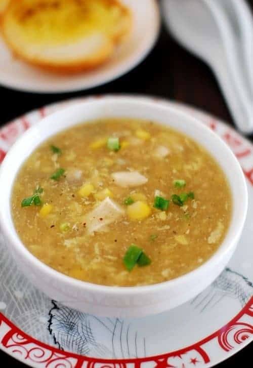 Sweet Corn Chicken Soup Mariasmenu